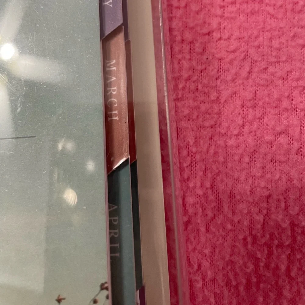 Floral planner inserts